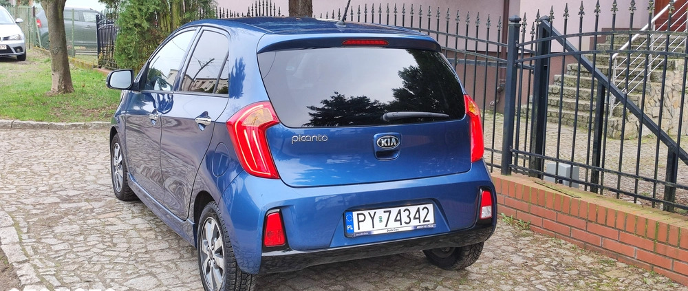 Kia Picanto cena 26500 przebieg: 130400, rok produkcji 2015 z Poznań małe 154